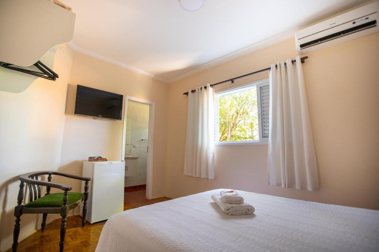 Casarao Hotel Brotas Bagian luar foto