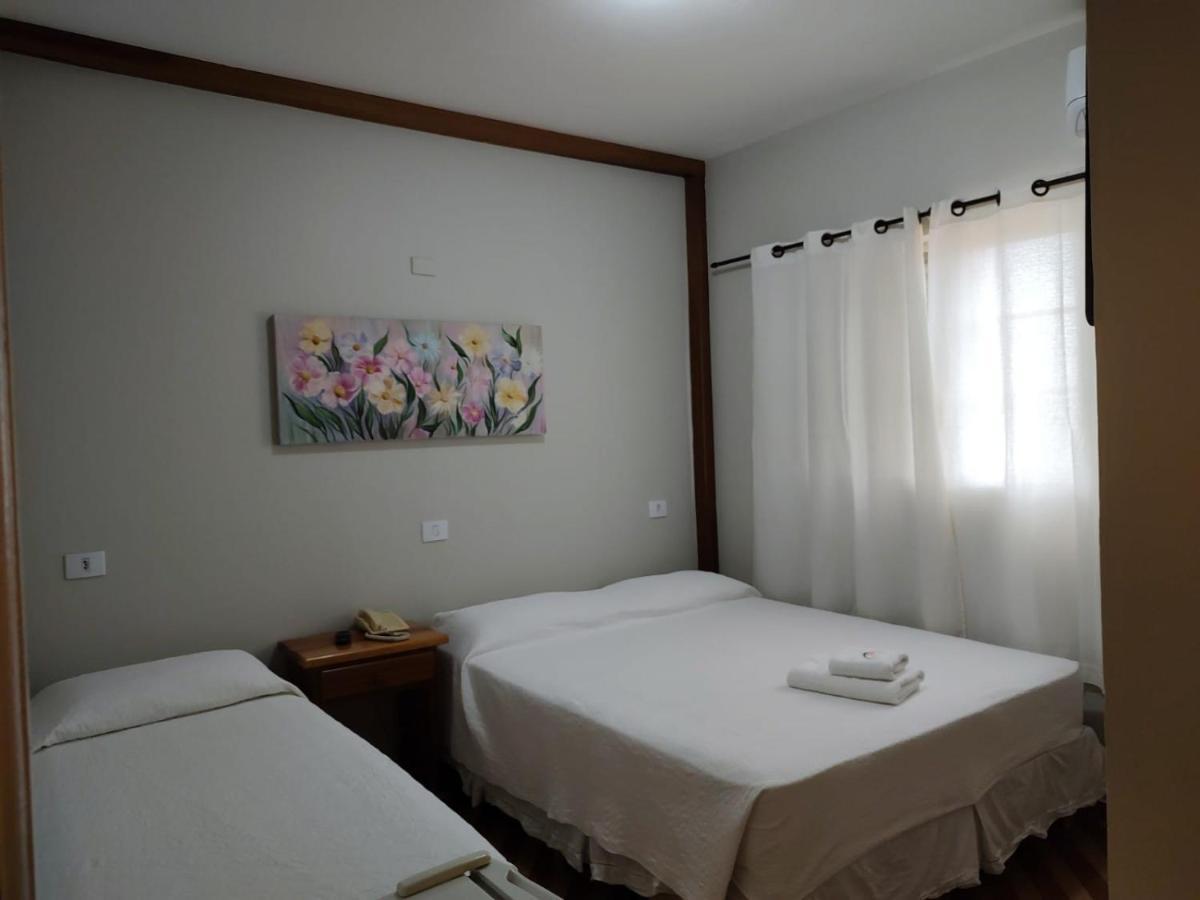 Casarao Hotel Brotas Bagian luar foto