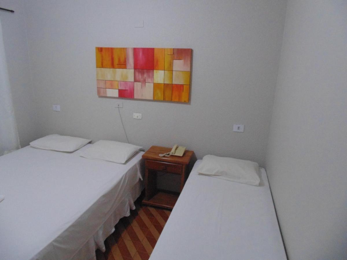 Casarao Hotel Brotas Bagian luar foto