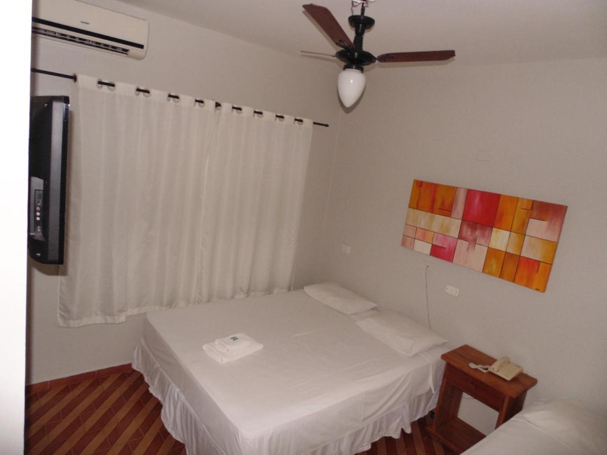 Casarao Hotel Brotas Bagian luar foto