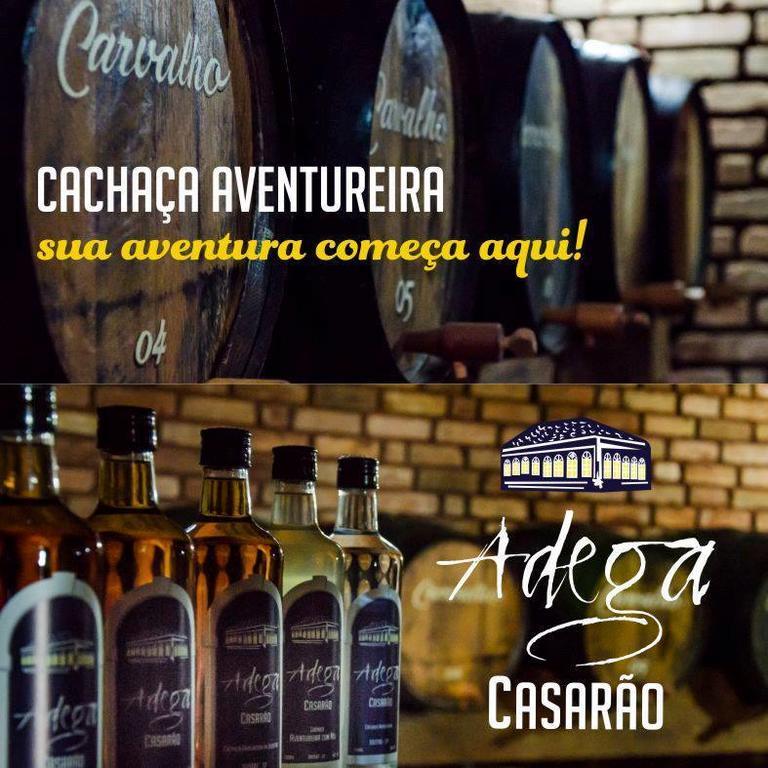 Casarao Hotel Brotas Bagian luar foto