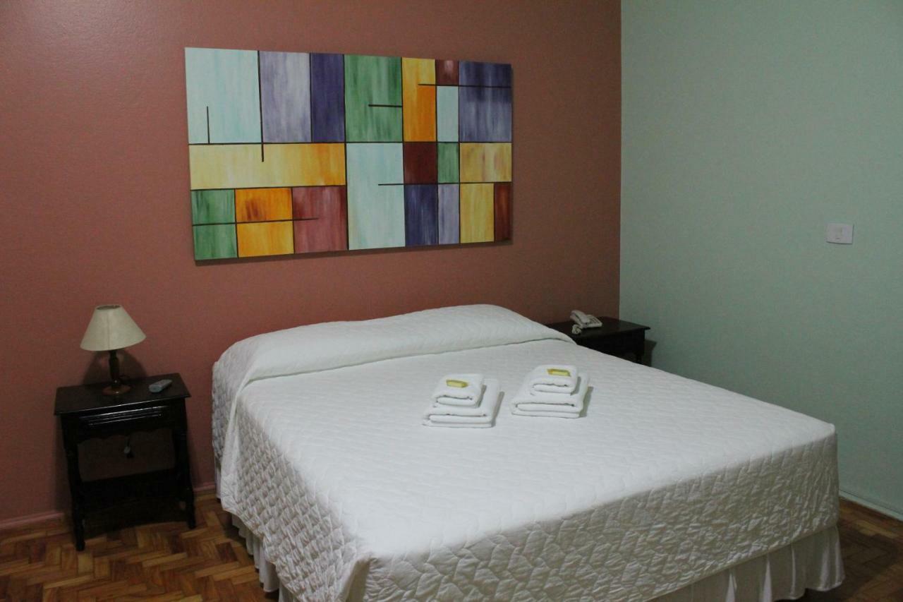 Casarao Hotel Brotas Bagian luar foto